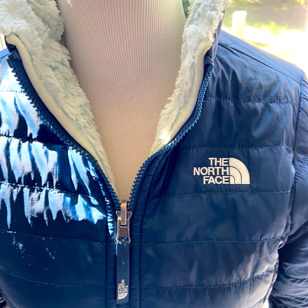 North Face girl’s reversible coat.